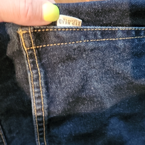 NWOT RedHead: Classic Fit Denim Jeans, Stonewash, 35x30 - Picture 5 of 7